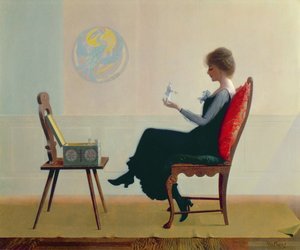 求婚者、1910年頃